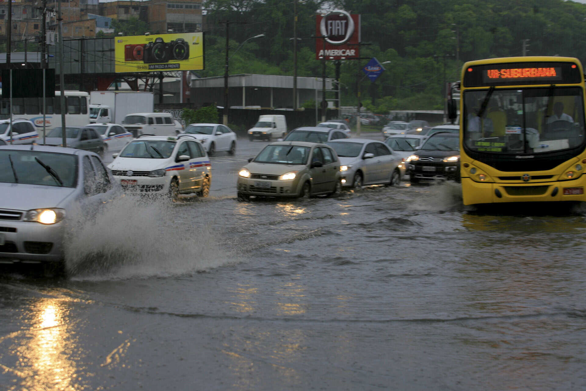 rains in brazil_2205 - Tempo instável com risco de temporais em Santa Catarina e Sul do Brasil