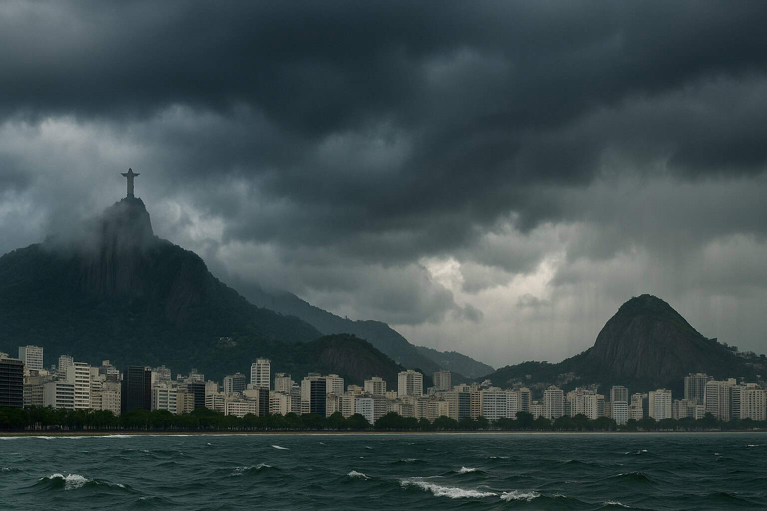 Tempo instável e frio atinge o Rio de Janeiro nesta semana - Tempo em julho no Brasil: padrão seco e quente predomina
